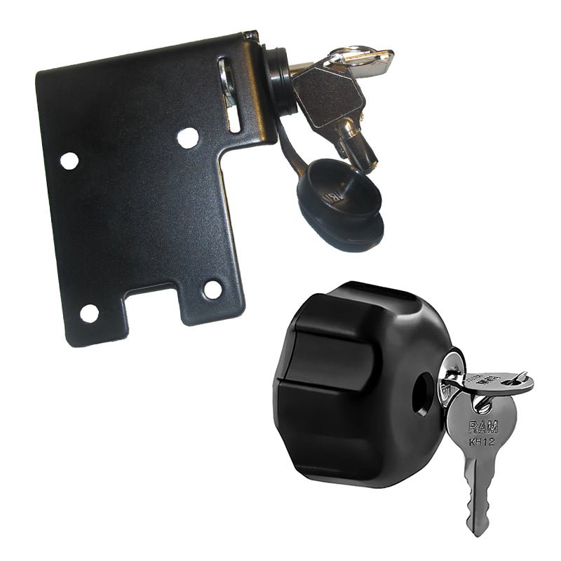 PROMOUNT - zumoLOCK zumo 3xx Series Locking Plate & RAM Lock Knob - ZL3XXPIN