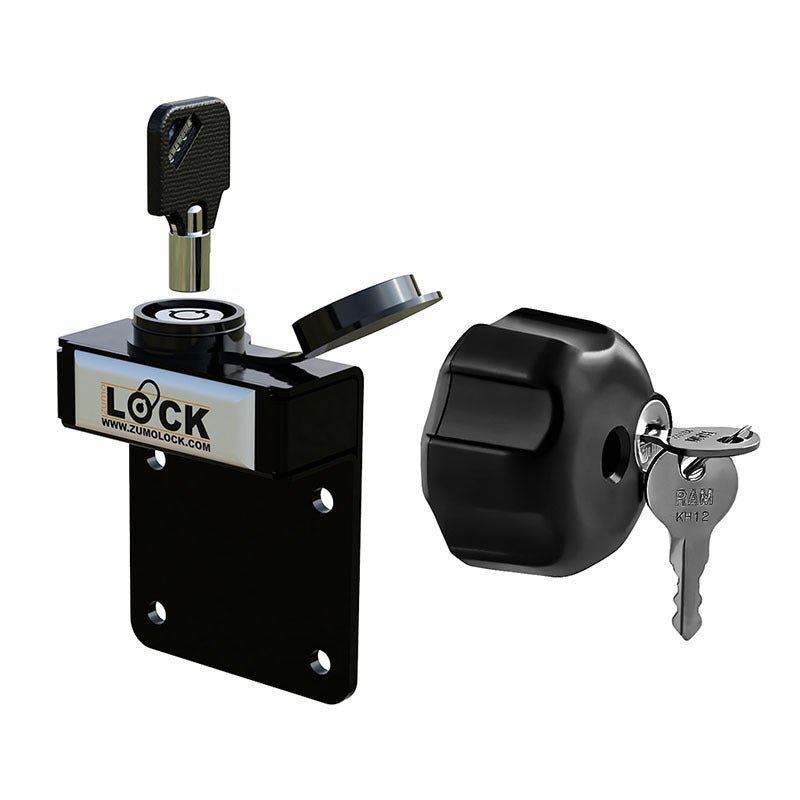 PROMOUNT - zumoLOCK zumo XT & XT2 Locking Plate & RAM Lock Knob - ZLXTKEY