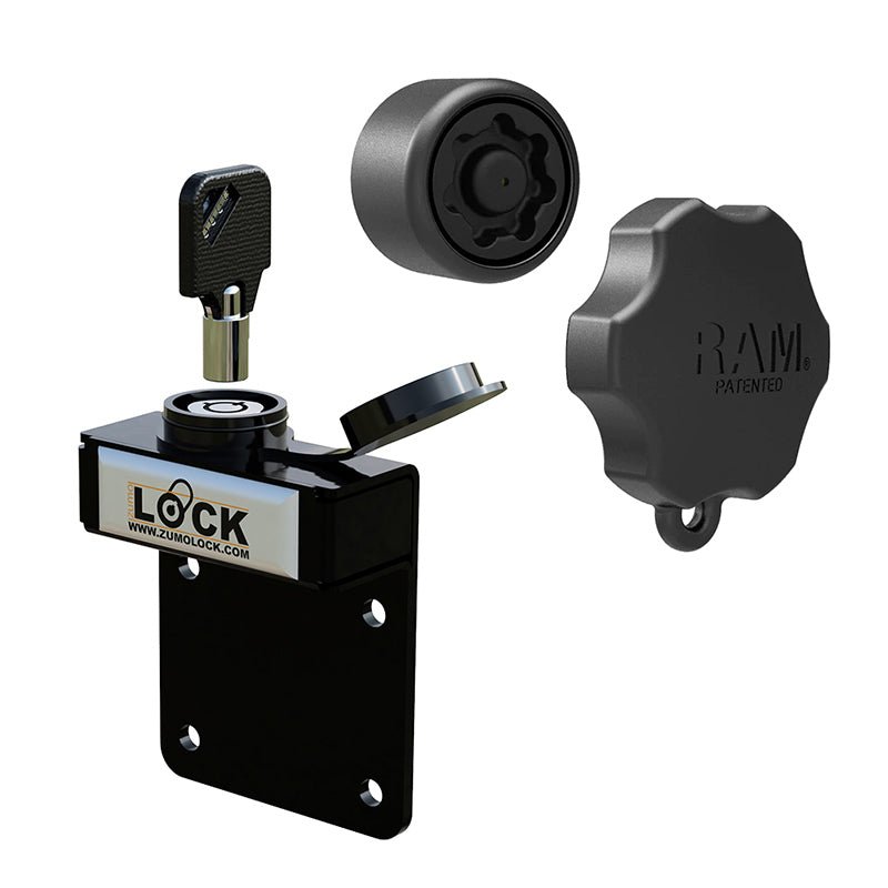 PROMOUNT - zumoLOCK zumo XT & XT2 Locking Plate & RAM Lock Knob - ZLXTPIN