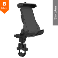 RAM MagSafe Compatible Quick-Grip Handlebar U-Bolt Phone Mount Kit
