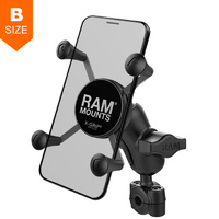 RAM Torque 10mm-16mm Mirror Stem X-Grip Phone Kit