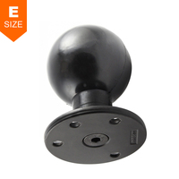 RAM 93mm Round Base with Steel Reinforced Bolt 3.38" Ball