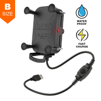 RAM Tough-Charge X-Grip Waterproof 15W Wireless Charging Holder