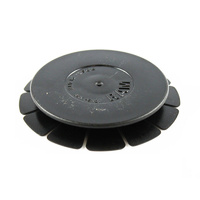 RAM Black Rose Adhesive Plate for Suction Cups