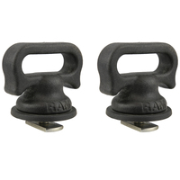 RAM Mount Vertical Tie Down Track Accessory (x2)