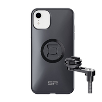 SP Connect Motorcycle M8 Bar Clamp Pro & Apple iPhone Case Bundle