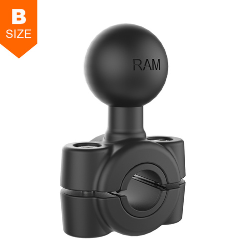 RAM Torque 10mm-16mm Mirror Stem & Headrest Base 1" Ball