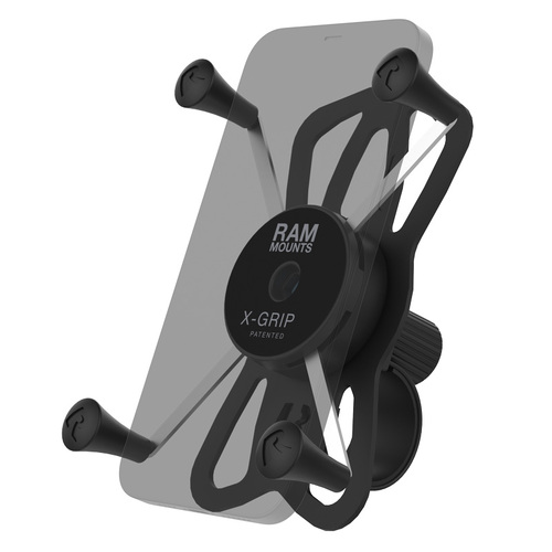 RAM Low Profile Tough-Strap Handlebar Large X-Grip Phone Mount Kit