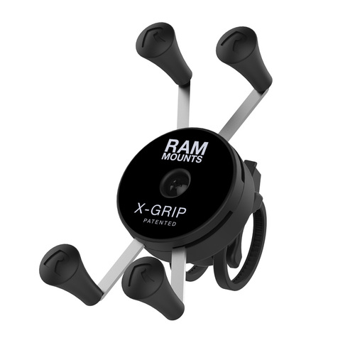 RAM Low Profile Zip Tie Handlebar X-Grip Phone Mount Kit