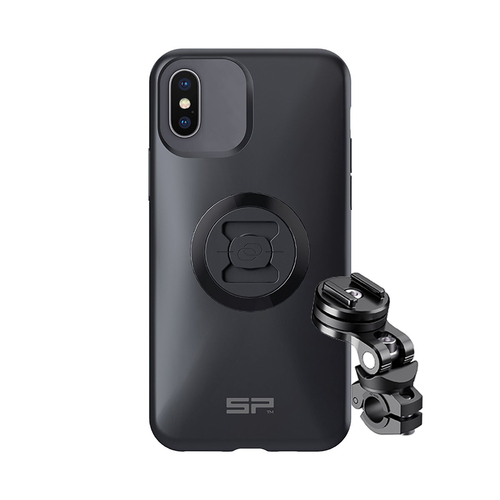 SP Connect Mirror Mount Pro & Apple iPhone XS/X Case Bundle