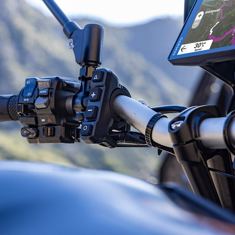 Garmin zumo XT3 XT2 & Tread 2 GPS Handlebar Controller & Cable Kit