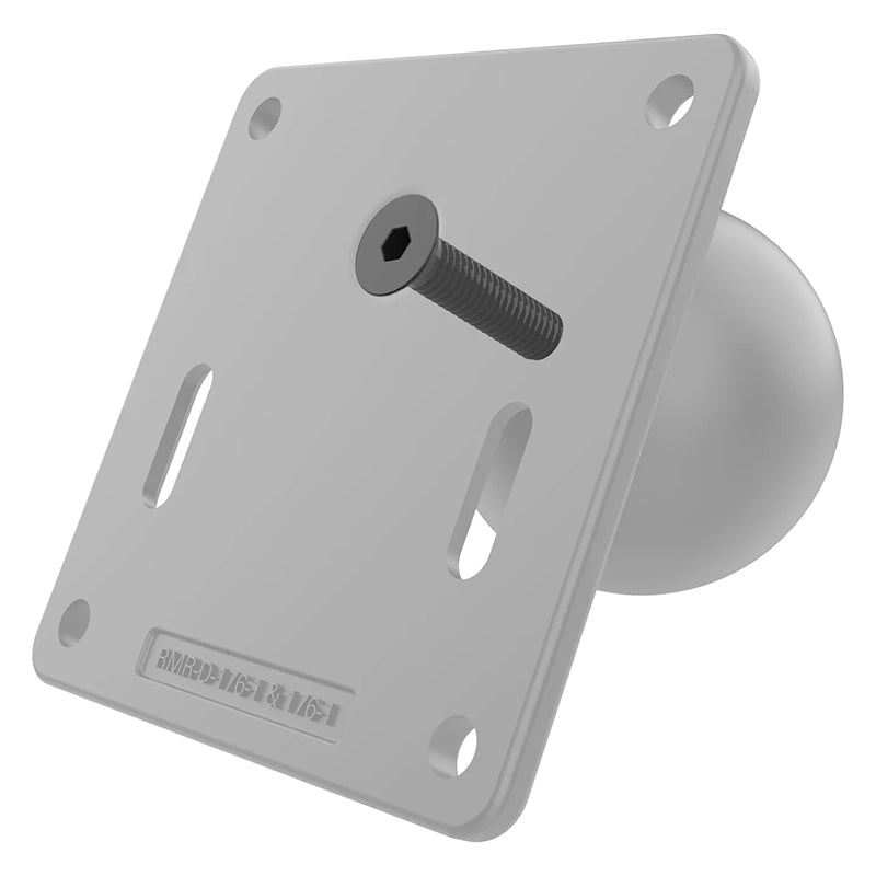 RAM 75mm x 75mm VESA Plate Steel Reinforced Post Offset 2.25" Ball