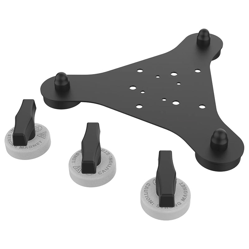 RAM Tough-Mag 48mm 3-Point Magnetic Mounting Base