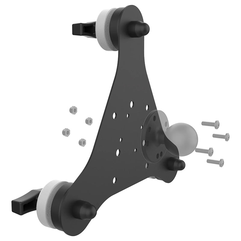 RAM Tough-Mag 48mm 3-Point Magnetic Mounting Base