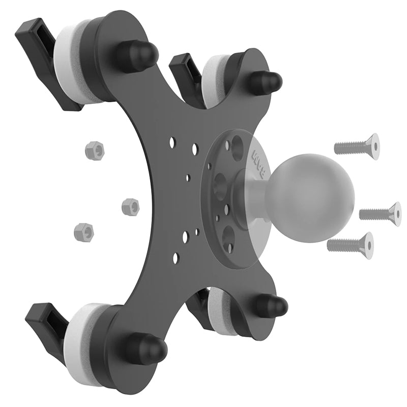 RAM Tough-Mag 48mm 4-Point Magnetic Mounting Base