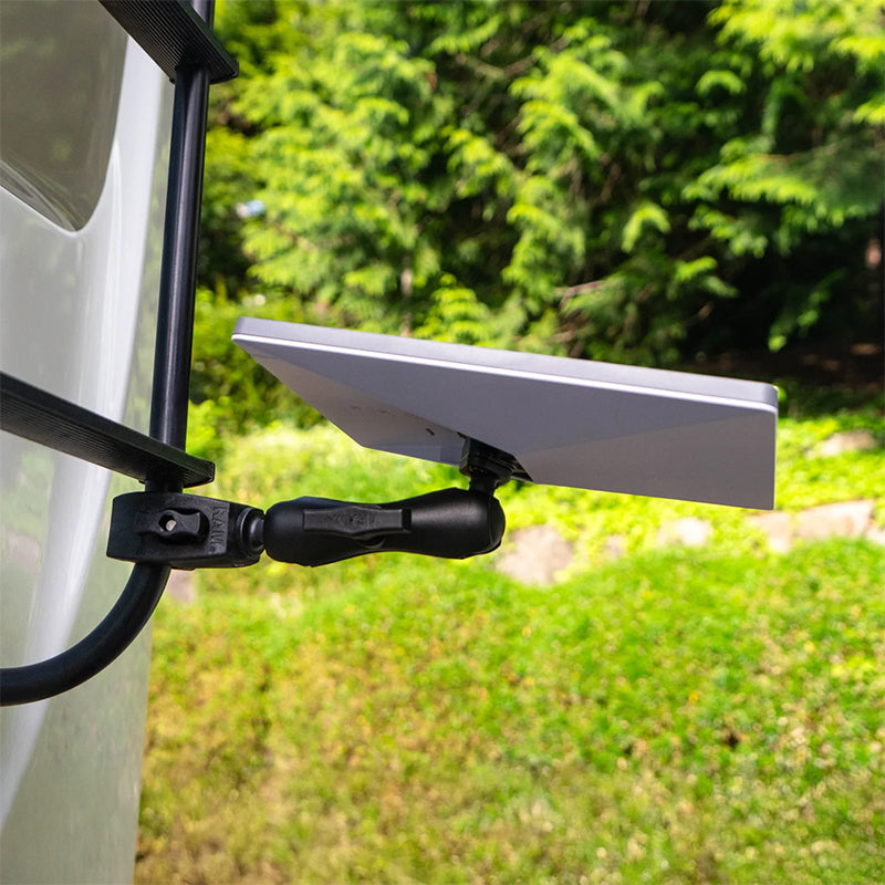 RAM Starlink Mini Heavy Duty Tough Claw Rail Mount Kit 1.5" Ball