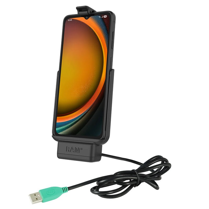 PROMOUNT-RAM EZ-Roll'r Dock Samsung Galaxy XCover7 Pro & 6 Pro Without Case-RAM-HOL-SAM84PU