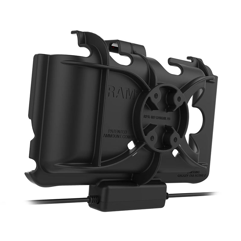 PROMOUNT-RAM EZ-Roll'r Dock USB-C Power & USB-A Data Samsung Tab Active5 & Active3-RAM-HOL-SAM60CP-1AU
