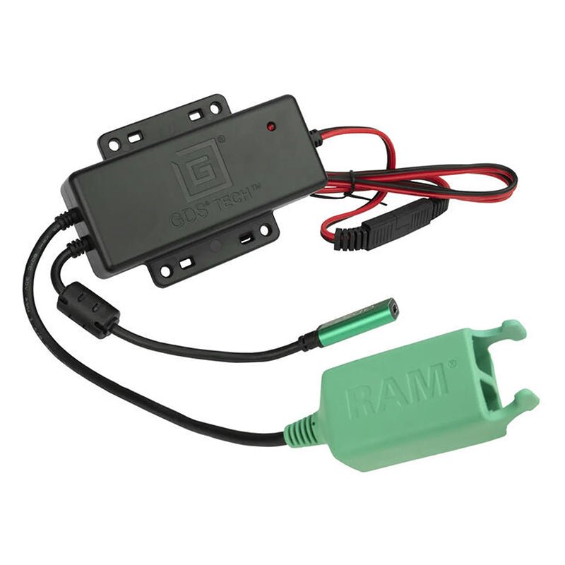 PROMOUNT-RAM GDS 10-28V Hardwire Charger with USB-C Power & Dual USB-A Data Ports-RAM-GDS-CHARGE-V3FCA2-2U