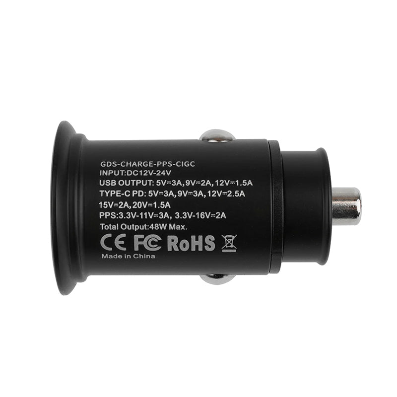 PROMOUNT-RAM GDS Dual USB-C & USB-A Cigarette Lighter Charger-RAM-GDS-CHARGE-PPS-CIGC
