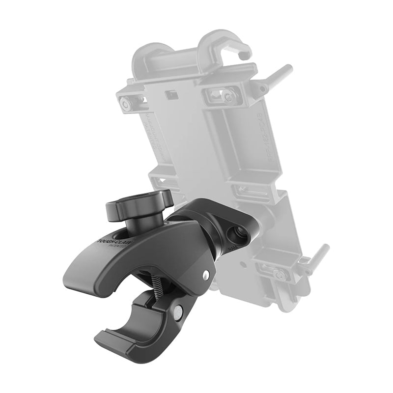 PROMOUNT-RAM Low Profile Tough-Claw Small Clamp with 2-Hole AMPS Diamond Plate-RAP-400-1U