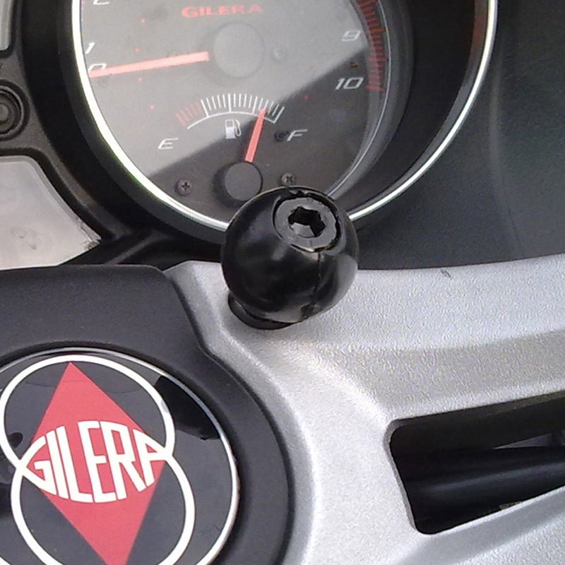 PROMOUNT - RAM M8 Motorcycle Handlebar Clamp Base 1" Ball - RAM - B - 367U