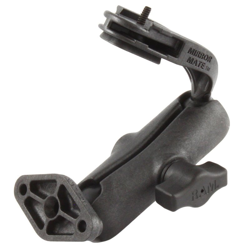 PROMOUNT - RAM Mirror Mount with Medium Double Socket Arm 1" Ball - RAP - B - 191AU