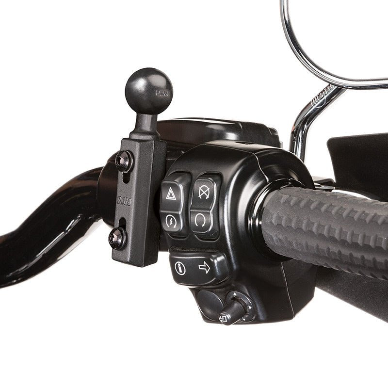 PROMOUNT - RAM Motorcycle Brake/Clutch Reservoir Base 1" Ball - RAM - B - 309 - 2U