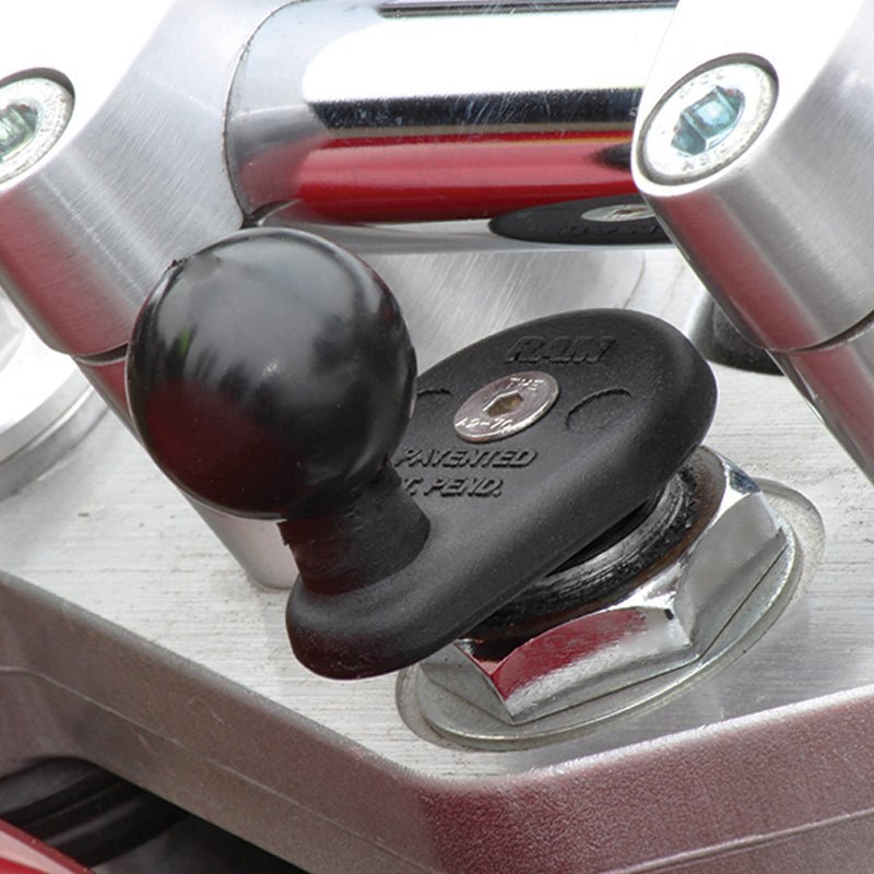 PROMOUNT - RAM Motorcycle Fork Stem Base 1" Ball - RAM - B - 342U