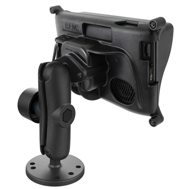 PROMOUNT-RAM Pin-Lock Surface Mount Kit Garmin Fleet 660/670 1" Ball-RAM-B-138-GA66LU