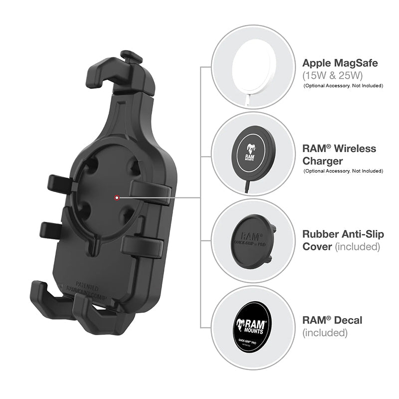 PROMOUNT-RAM Quick-Grip Pro Phone Holder-RAM-HOL-PD5U