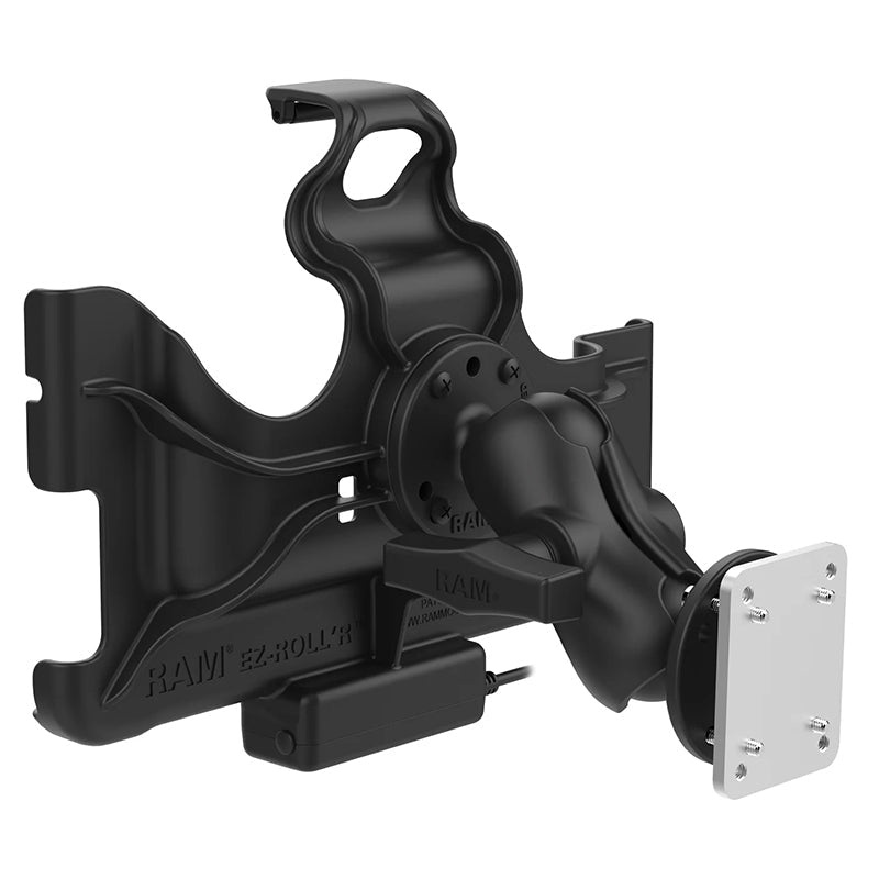PROMOUNT-RAM Samsung Tab Active5 Pro & Active4 Pro USB-C Powered Dock Dashboard Mount Kit 1.5" Ball-RAM-101-225B2-SAM52CP-V7CU
