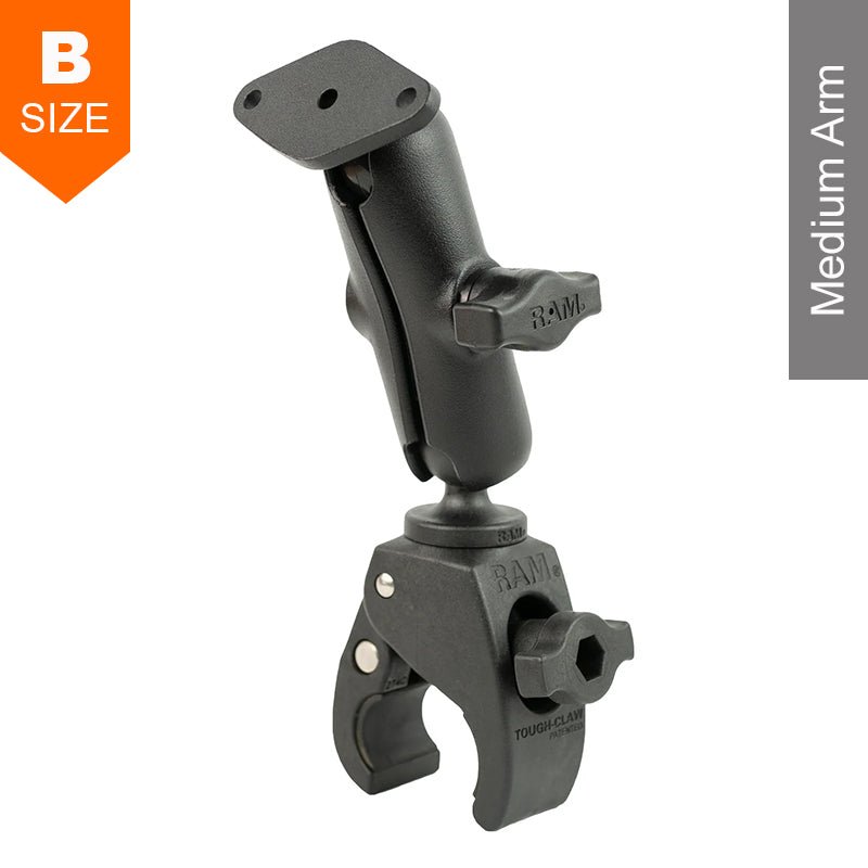PROMOUNT-RAM Small Tough-Claw Diamond Base Mount Kit 1" Ball-RAM-B-400-238U