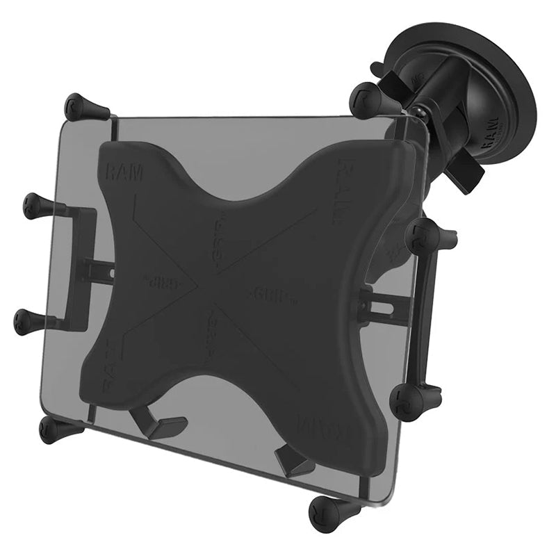 PROMOUNT-RAM X-Grip 12"-13" Tablet Medium Arm Twist-Lock Suction Mount Kit 1" Ball-RAM-B-166-UN11U