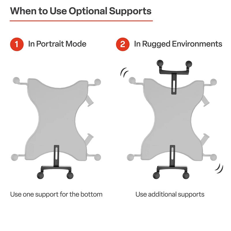 PROMOUNT-RAM X-Grip 12"-13" Tablet Universal Holder-RAM-HOL-UN11U